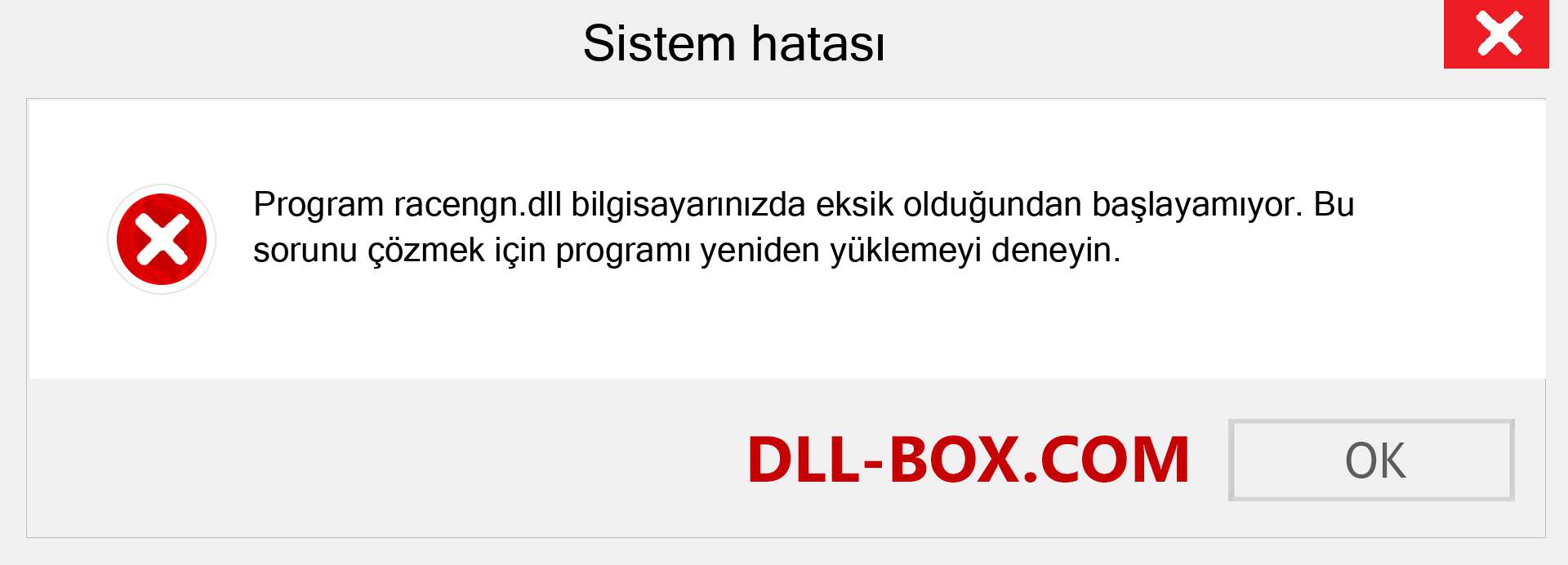 racengn.dll dosyası eksik mi? Windows 7, 8, 10 için İndirin - Windows'ta racengn dll Eksik Hatasını Düzeltin, fotoğraflar, resimler